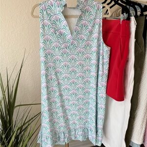 SSYS EVELYN Sleeveless Patterned Dress Size L